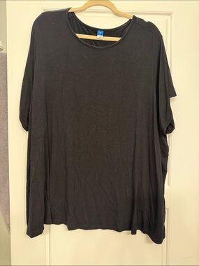 Old Navy Black Short Sleeve Women's Crew Tee